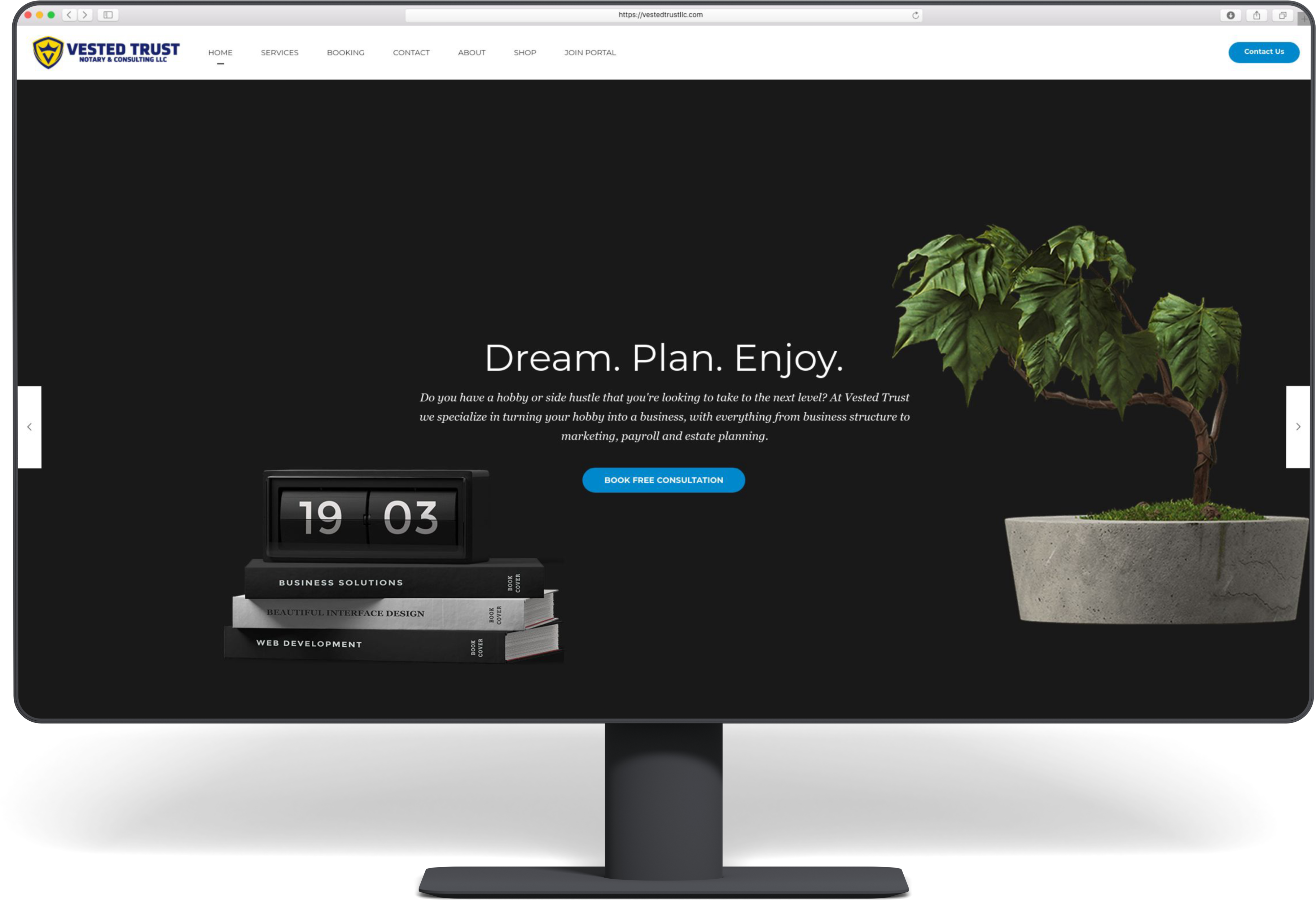 Vested Trust LLC Website